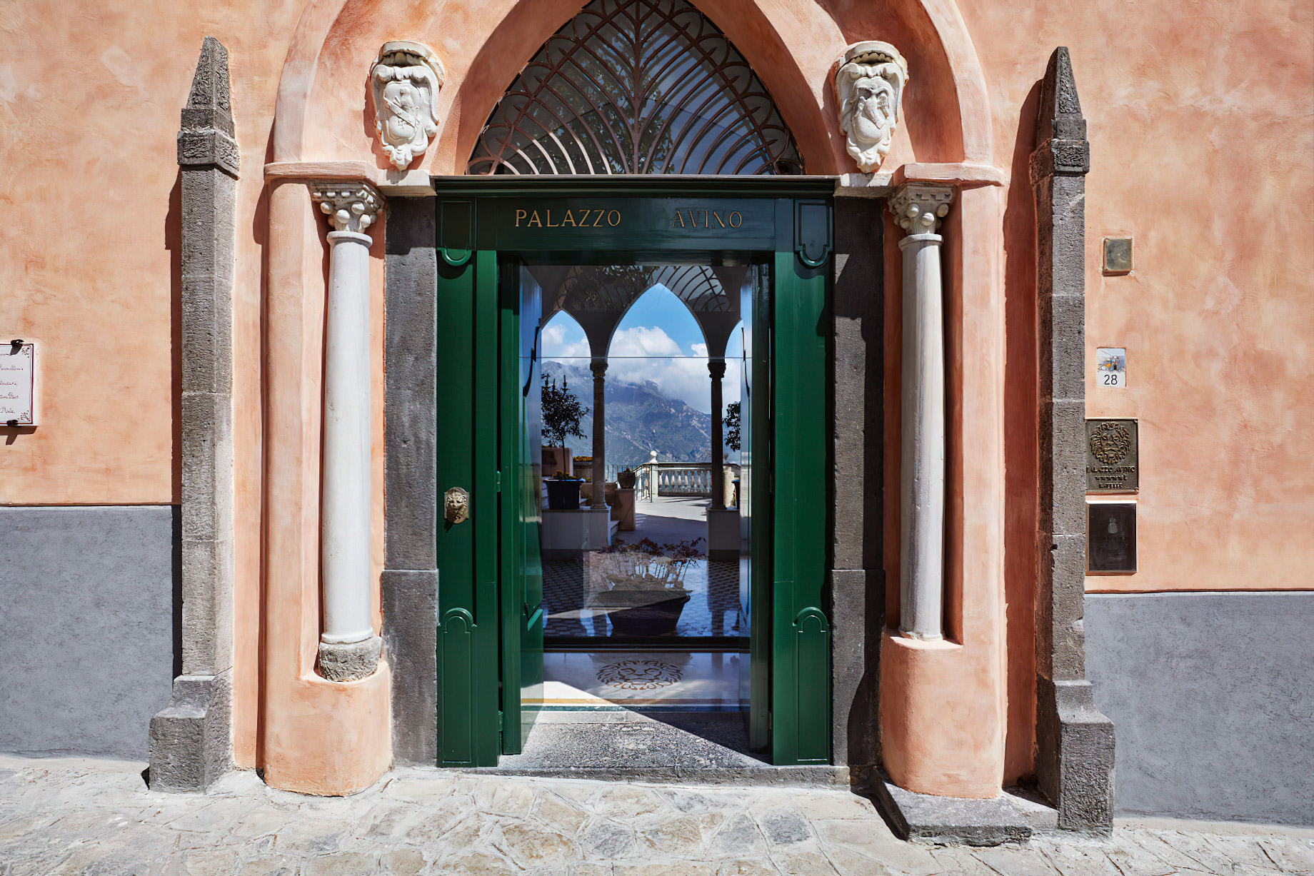 Palazzo Avino Hotel - Amalfi Coast, Ravello, Italy - Entrance