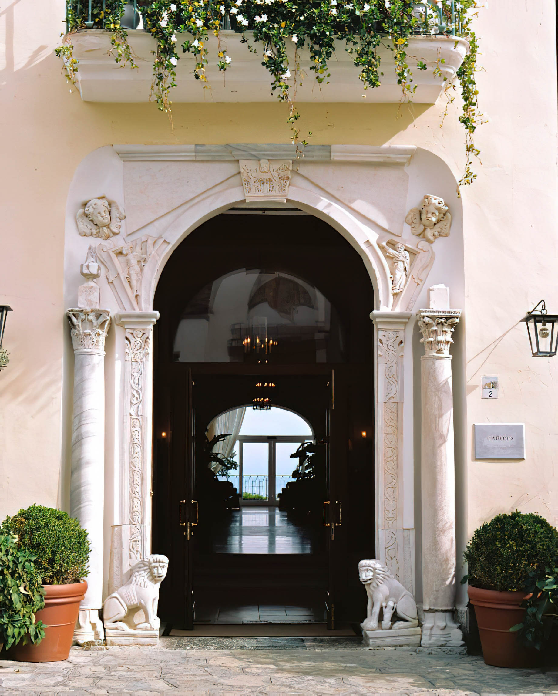 Caruso, A Belmond Hotel, Amalfi Coast – Ravello, Italy – Entrance