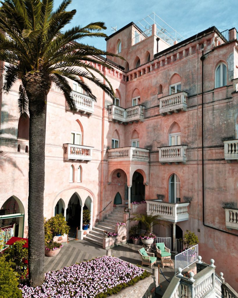 Palazzo Avino Hotel - Amalfi Coast, Ravello, Italy - Entrance