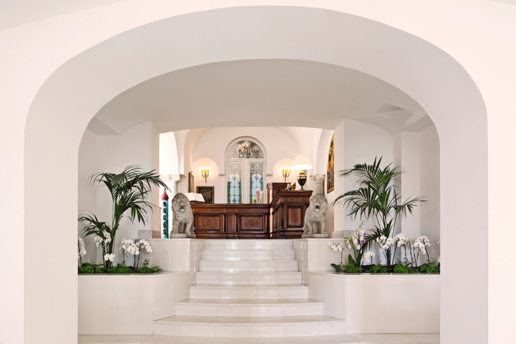 Palazzo Avino Hotel - Amalfi Coast, Ravello, Italy - Reception