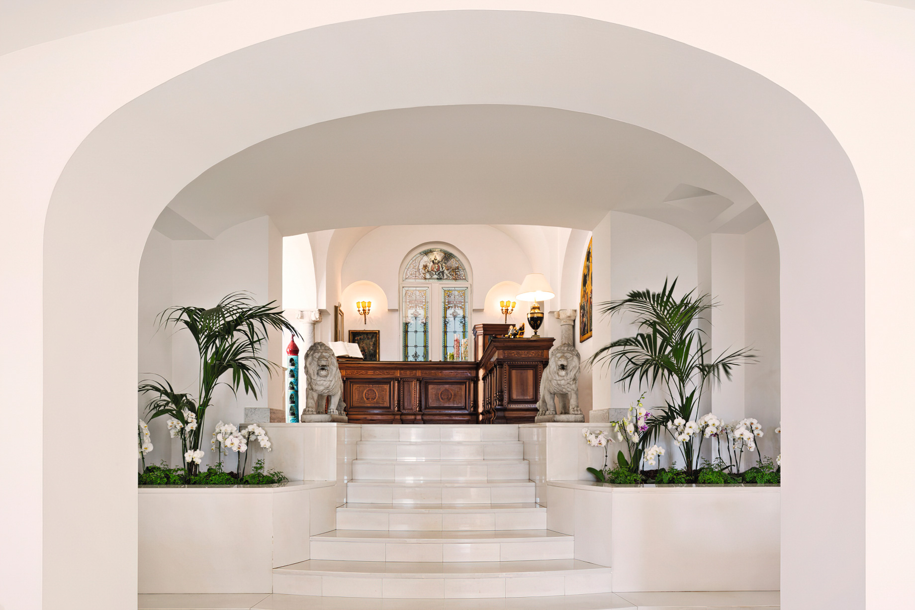 Palazzo Avino Hotel – Amalfi Coast, Ravello, Italy – Reception