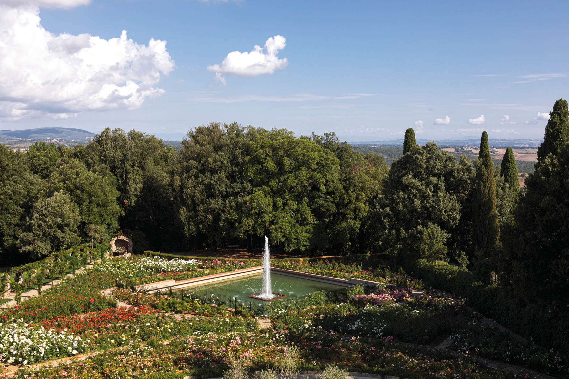 Castello di Casole, A Belmond Hotel, Tuscany – Casole d’Elsa, Italy – Garden