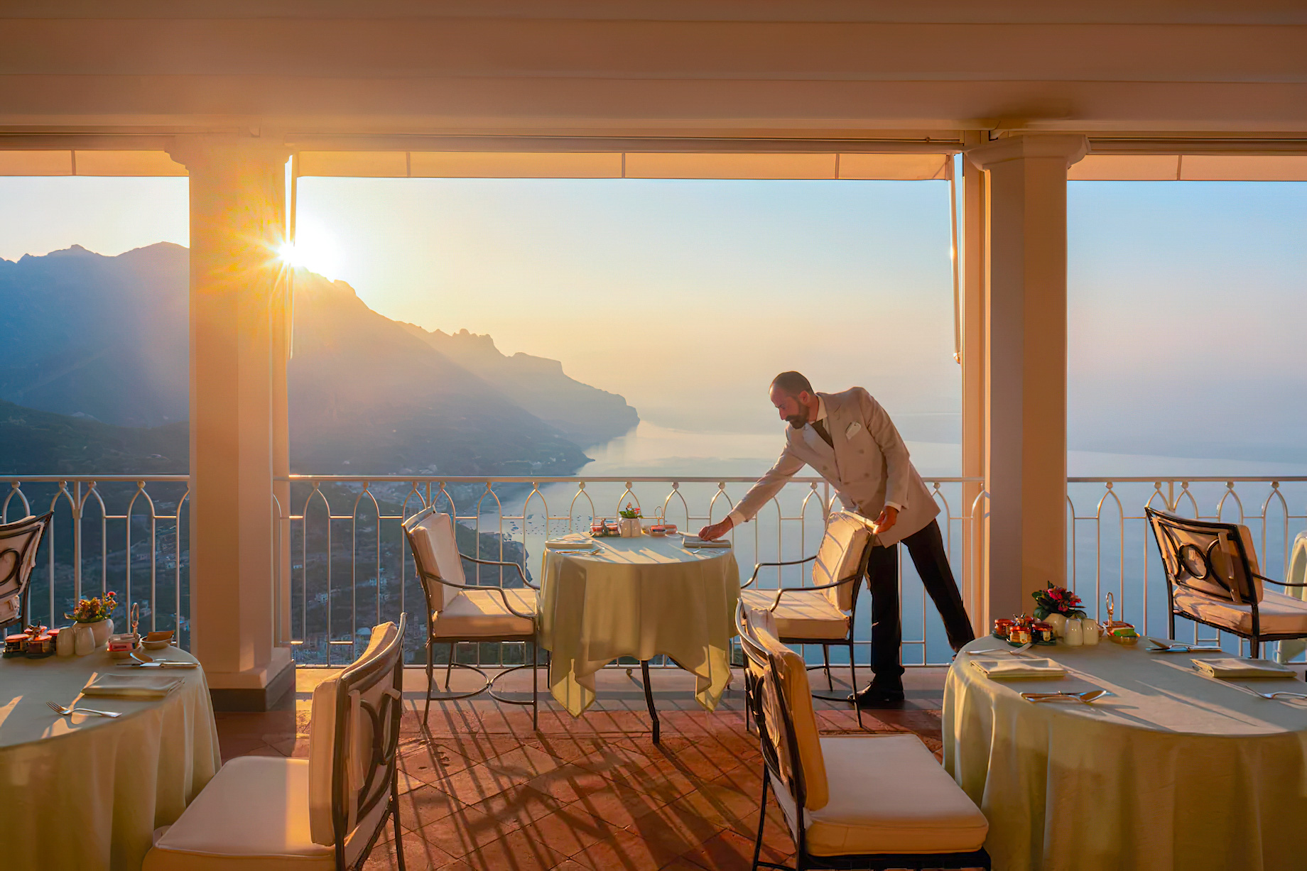 Caruso, A Belmond Hotel, Amalfi Coast - Ravello, Italy - Oceanview Dining