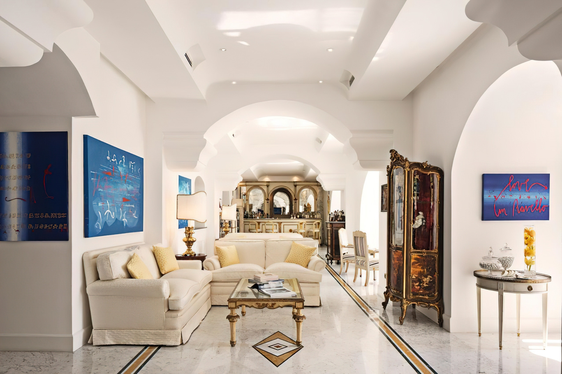 Palazzo Avino Hotel – Amalfi Coast, Ravello, Italy – Caffé dell’Arte