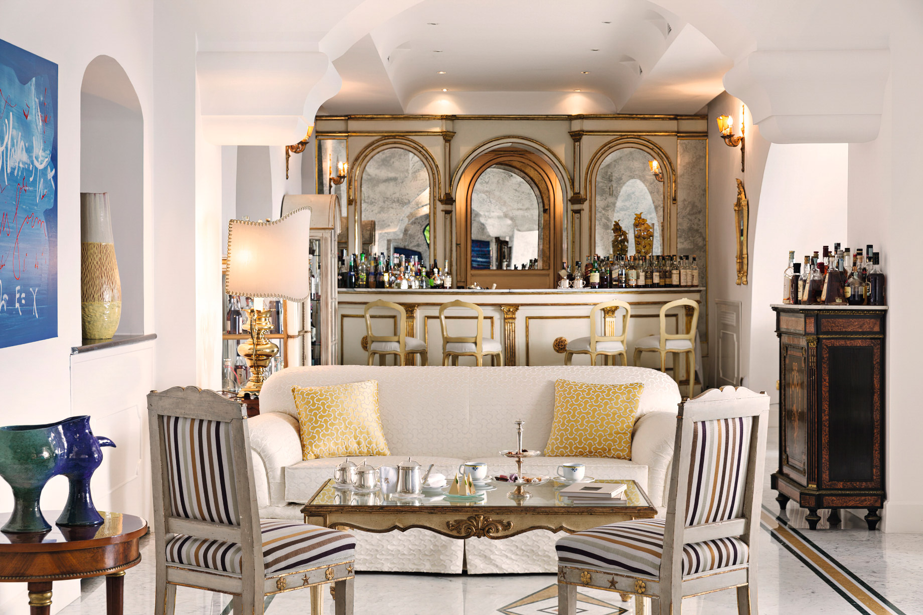 Palazzo Avino Hotel – Amalfi Coast, Ravello, Italy – Caffé dell’Arte