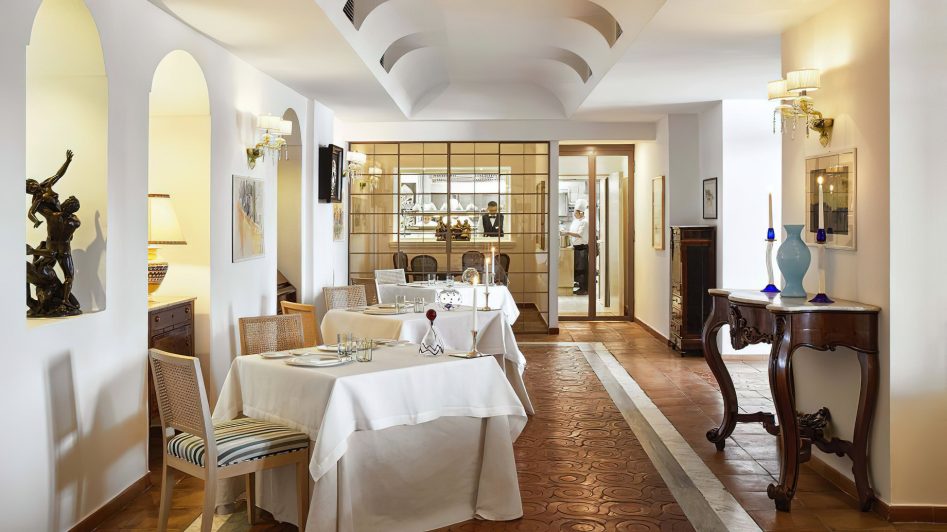 Palazzo Avino Hotel - Amalfi Coast, Ravello, Italy - Chefs Table Restaurant