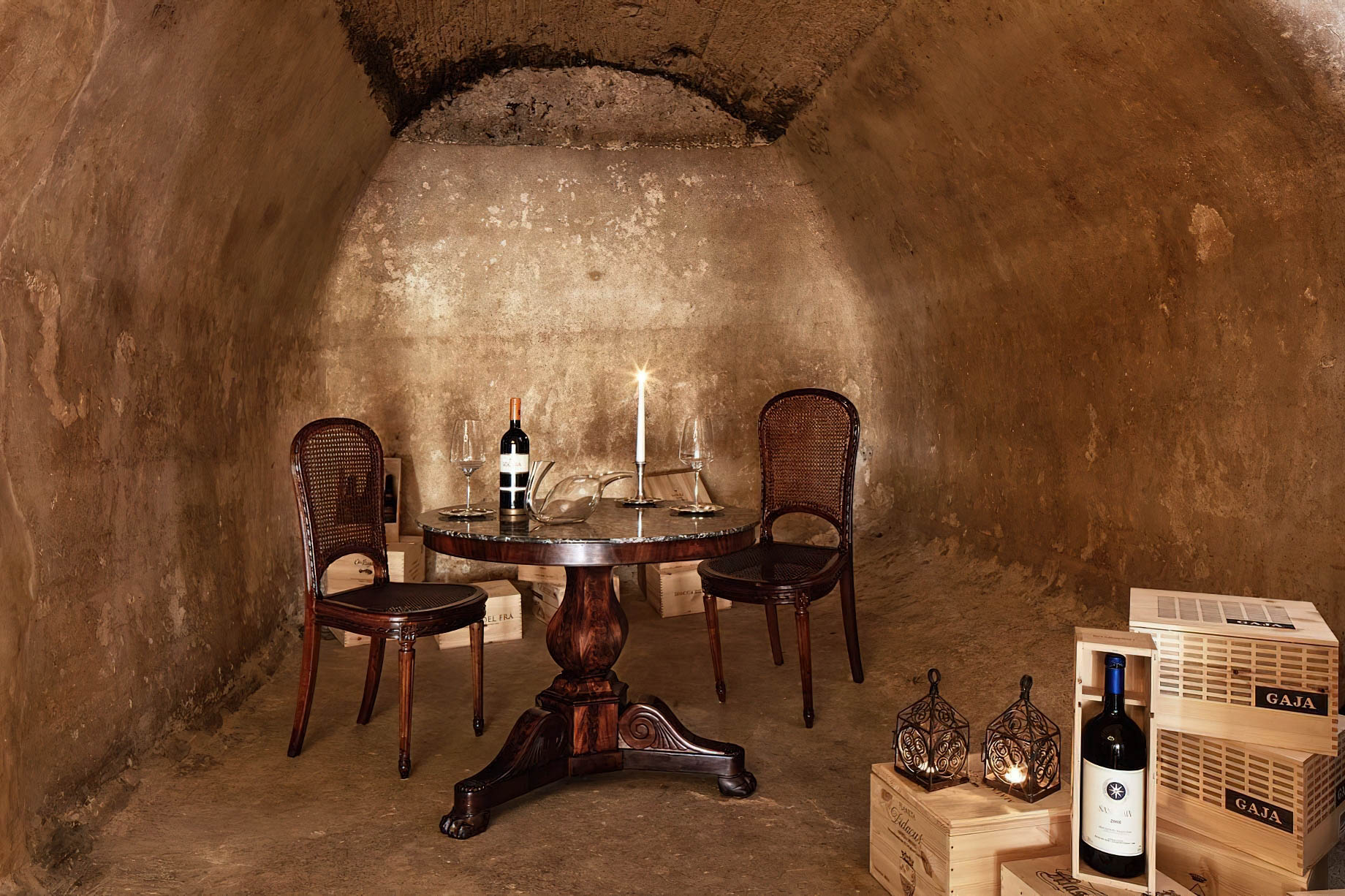 Palazzo Avino Hotel – Amalfi Coast, Ravello, Italy – Sommelier’s Table Restaurant