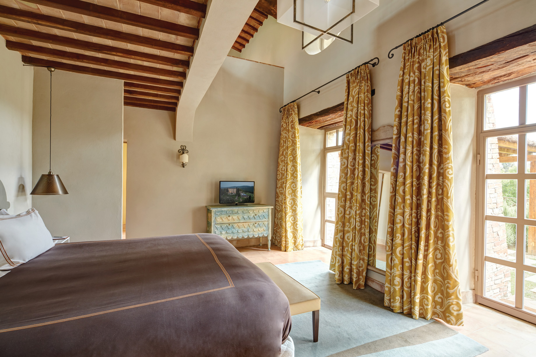 Castello di Casole, A Belmond Hotel, Tuscany – Casole d’Elsa, Italy – Suite Limonaia