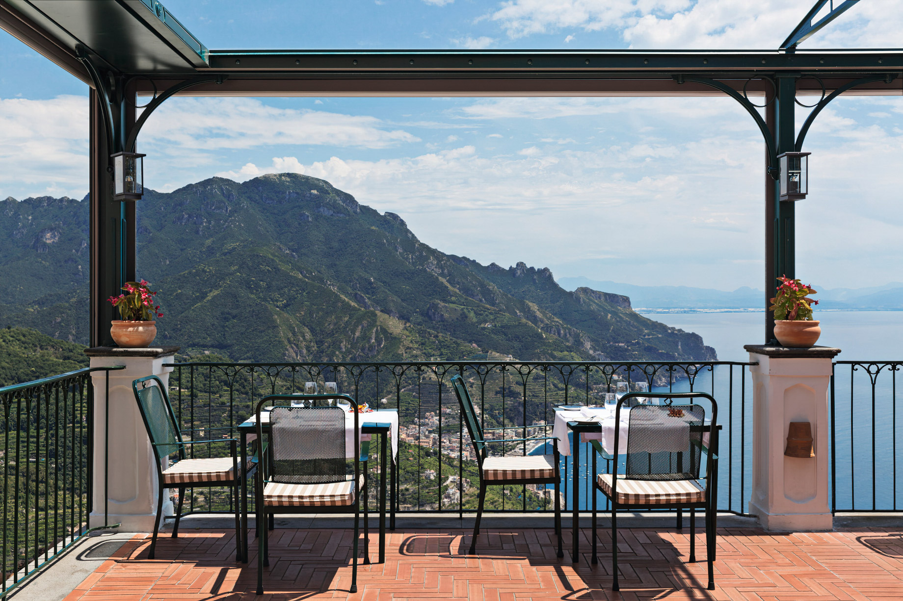 Palazzo Avino Hotel - Amalfi Coast, Ravello, Italy - Terrazza Belvedere Restaurant