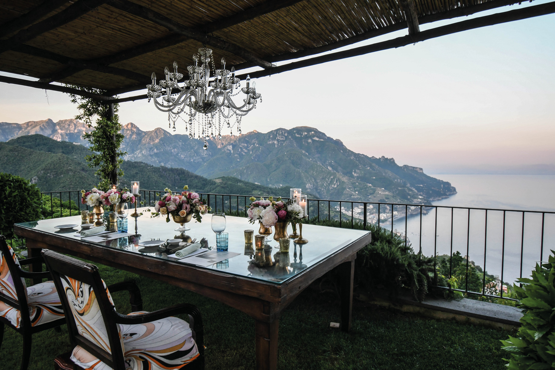 Caruso, A Belmond Hotel, Amalfi Coast – Ravello, Italy – Garden Dining View