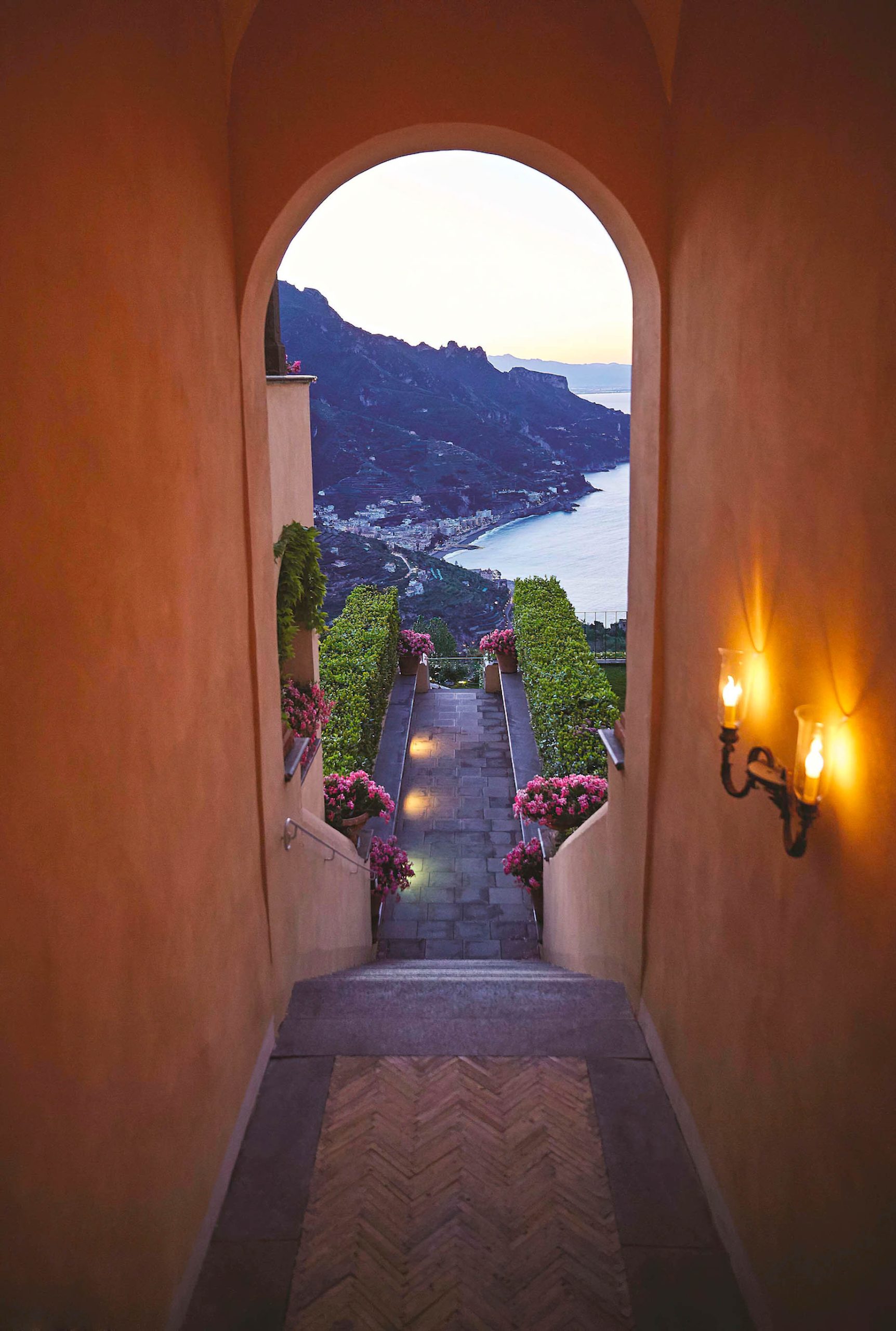 Caruso, A Belmond Hotel, Amalfi Coast – Ravello, Italy – Ocean View Stairs