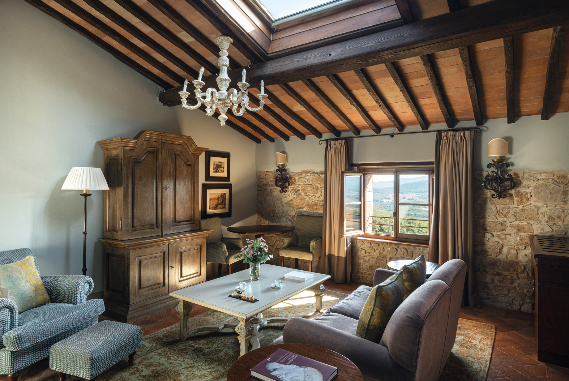 Castello di Casole, A Belmond Hotel, Tuscany - Casole d'Elsa, Italy - Suite Grandiosa