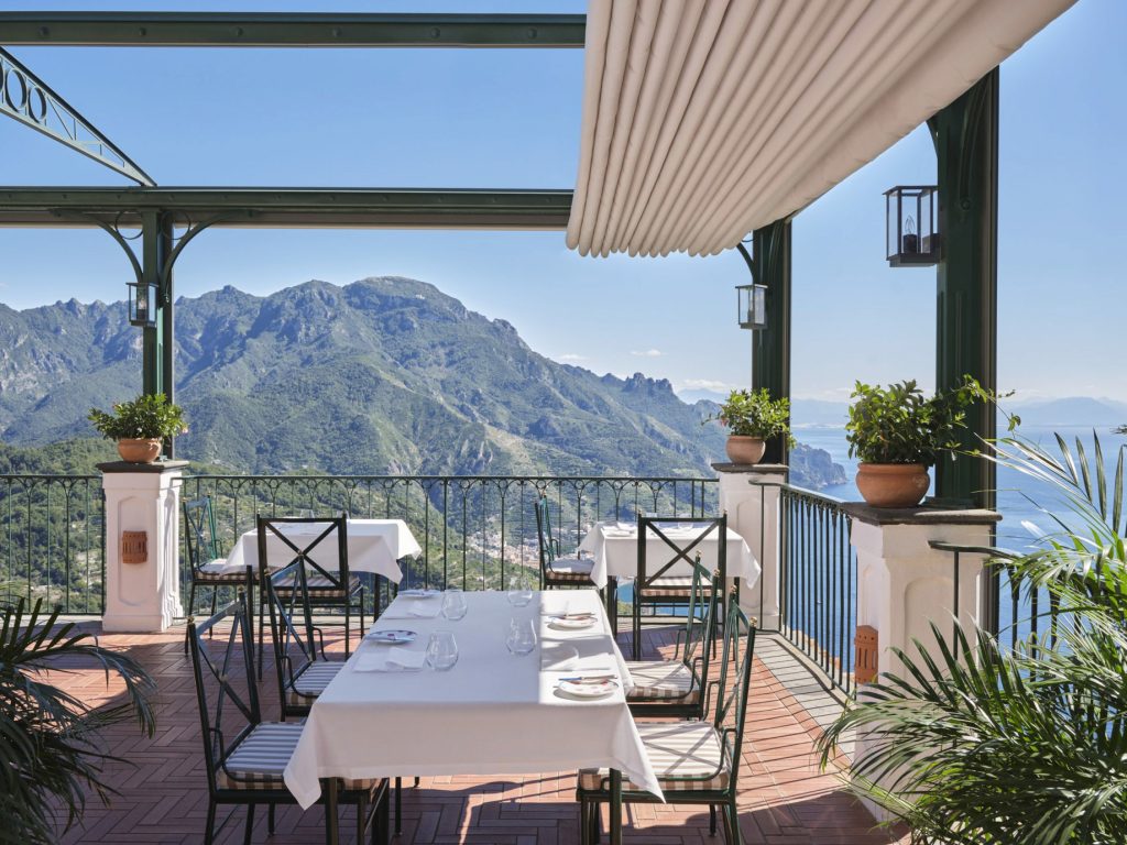 Palazzo Avino Hotel - Amalfi Coast, Ravello, Italy - Terrazza Belvedere Restaurant