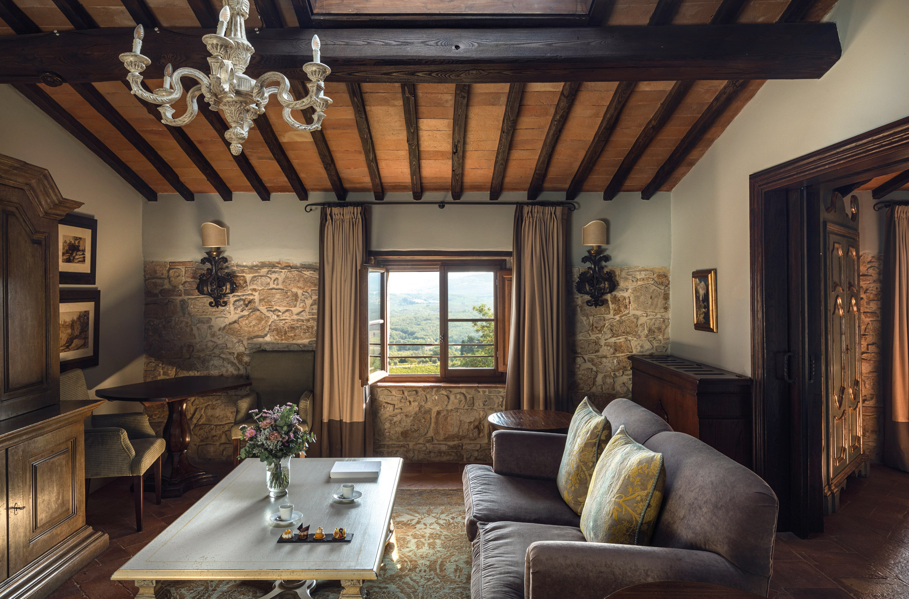 Castello di Casole, A Belmond Hotel, Tuscany – Casole d’Elsa, Italy – Suite Grandiosa