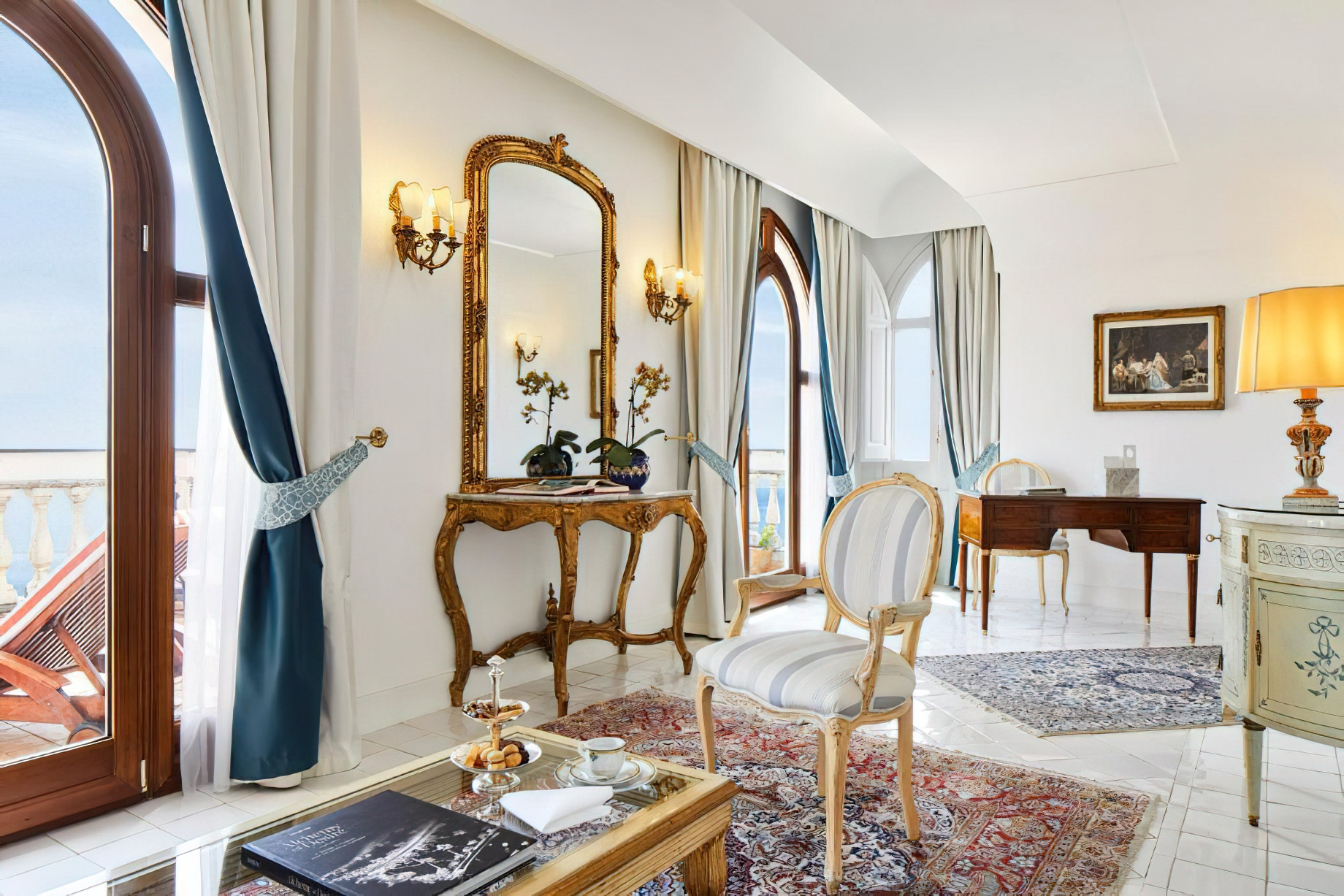 Palazzo Avino Hotel – Amalfi Coast, Ravello, Italy – Deluxe Suite with Sea View and Terrace