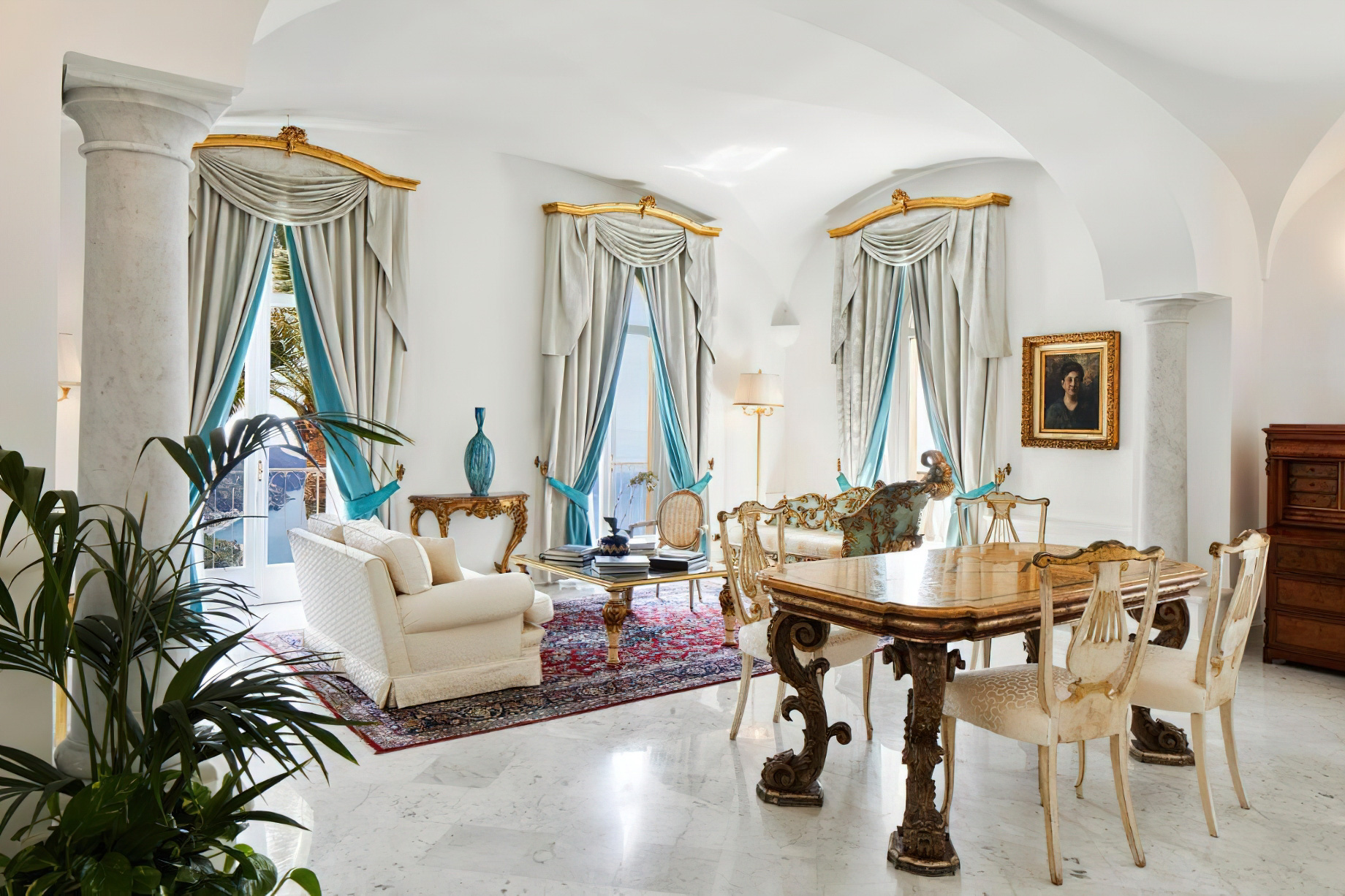 Palazzo Avino Hotel – Amalfi Coast, Ravello, Italy – Guest Suite