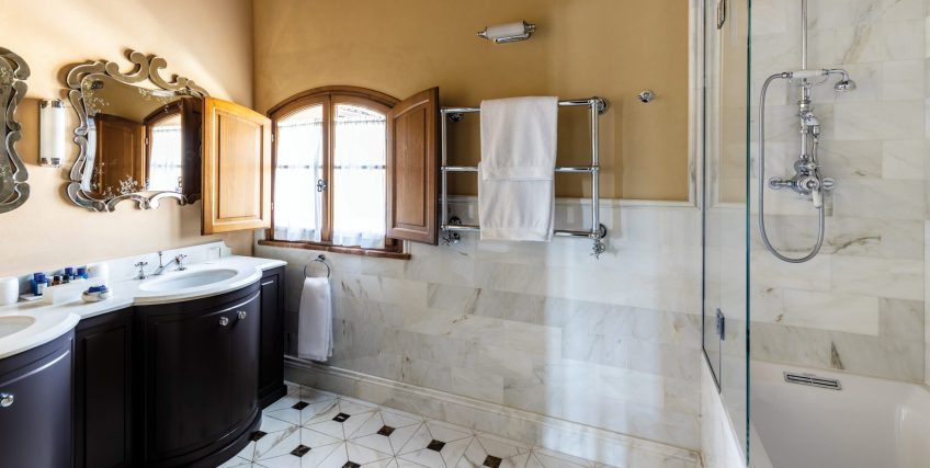 Castello di Casole, A Belmond Hotel, Tuscany - Casole d'Elsa, Italy - Suite Exclusive Bathroom