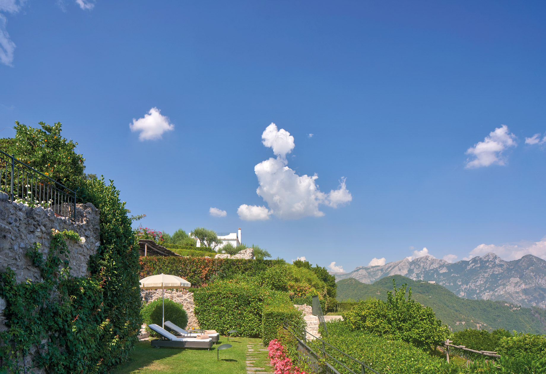 Caruso, A Belmond Hotel, Amalfi Coast – Ravello, Italy – Garden View Lounge Chairs