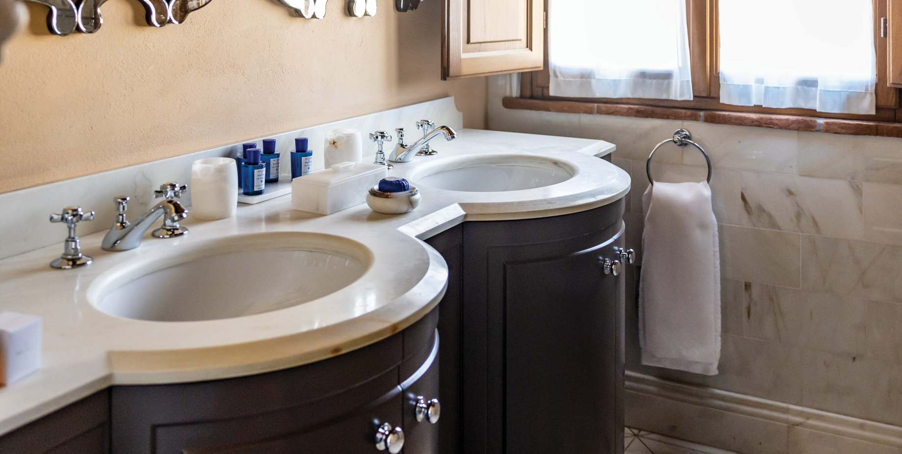 Castello di Casole, A Belmond Hotel, Tuscany – Casole d’Elsa, Italy – Suite Exclusive Bathroom