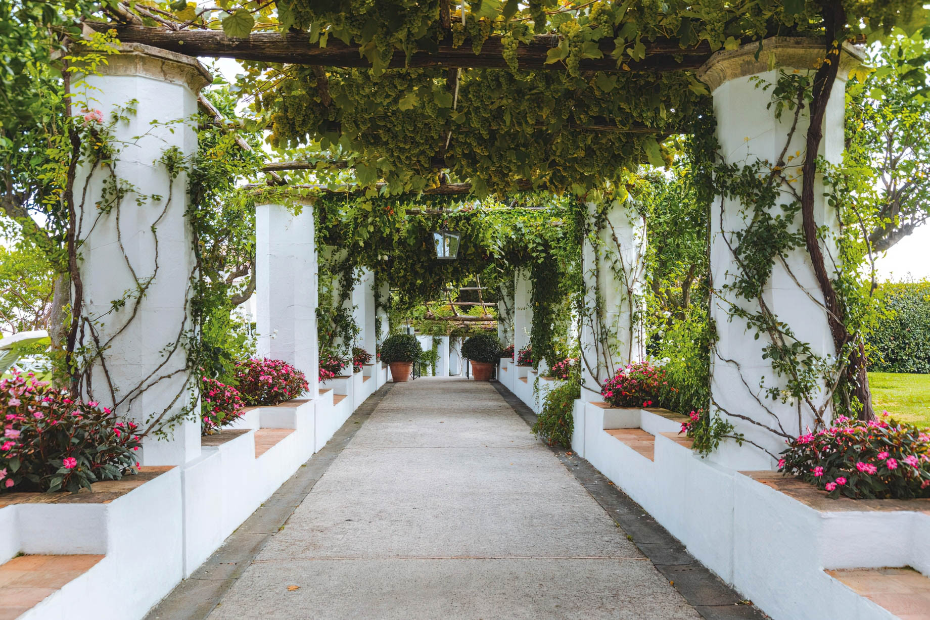 Caruso, A Belmond Hotel, Amalfi Coast – Ravello, Italy – Garden Pathway