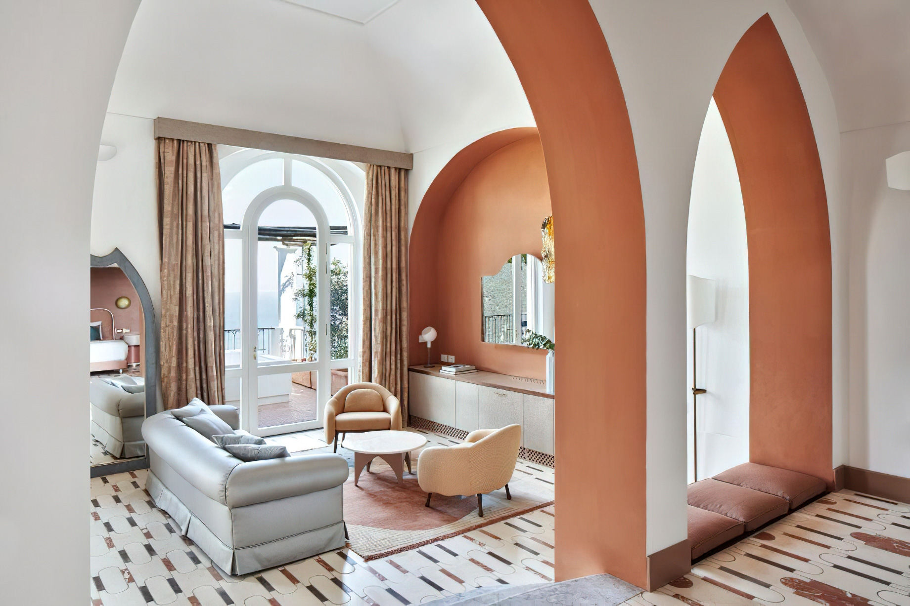 Palazzo Avino Hotel – Amalfi Coast, Ravello, Italy – Belvedere Suite with Sea View and Terrace
