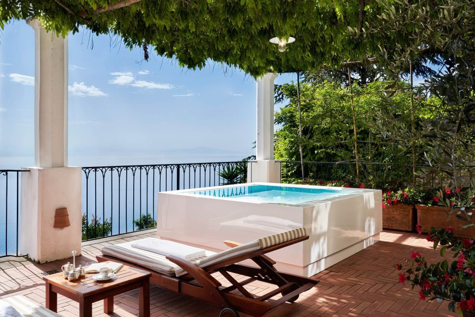 Palazzo Avino Hotel - Amalfi Coast, Ravello, Italy - Belvedere Suite with Sea View and Terrace