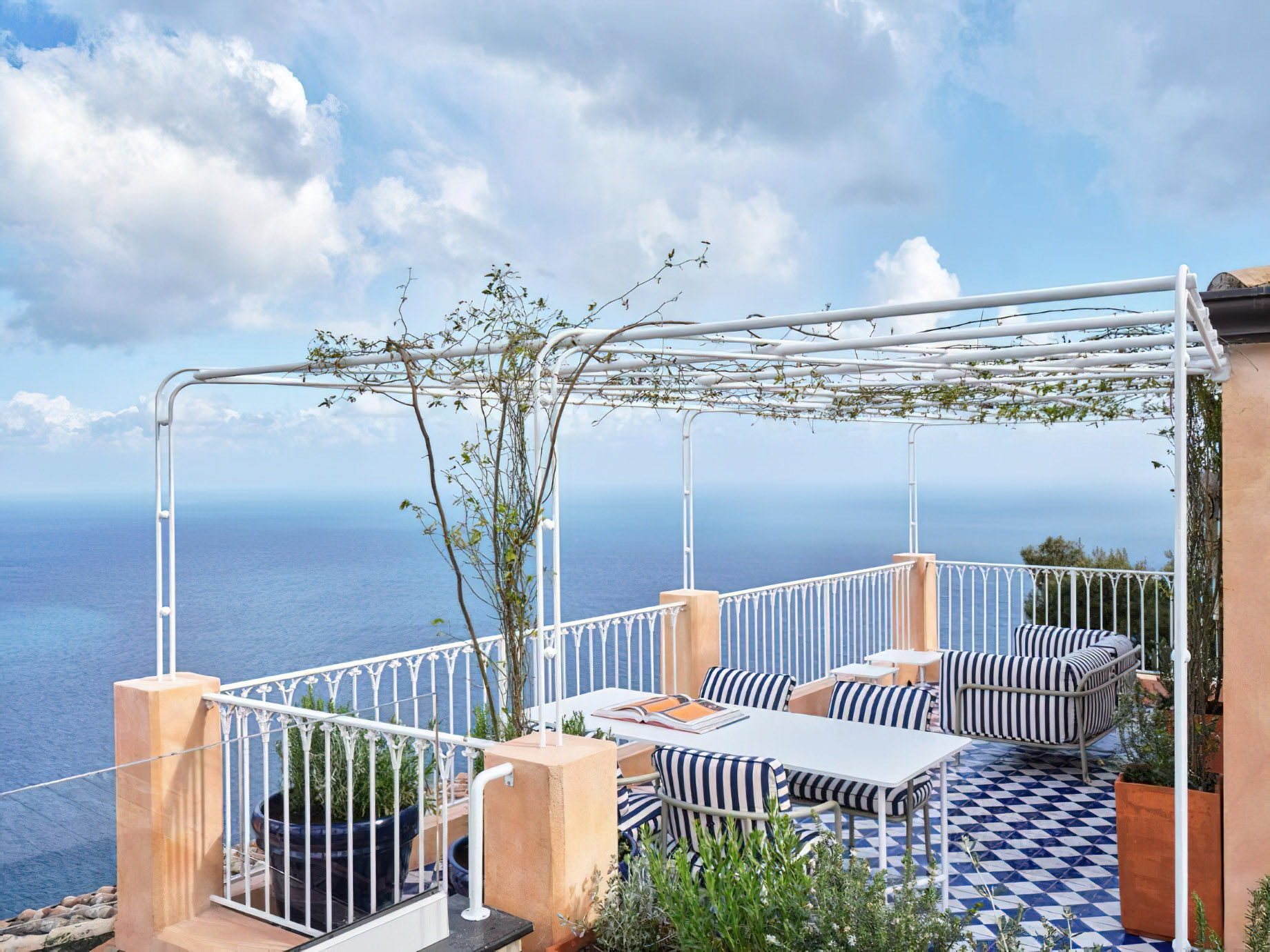 Palazzo Avino Hotel – Amalfi Coast, Ravello, Italy – Guest Suite Terrace