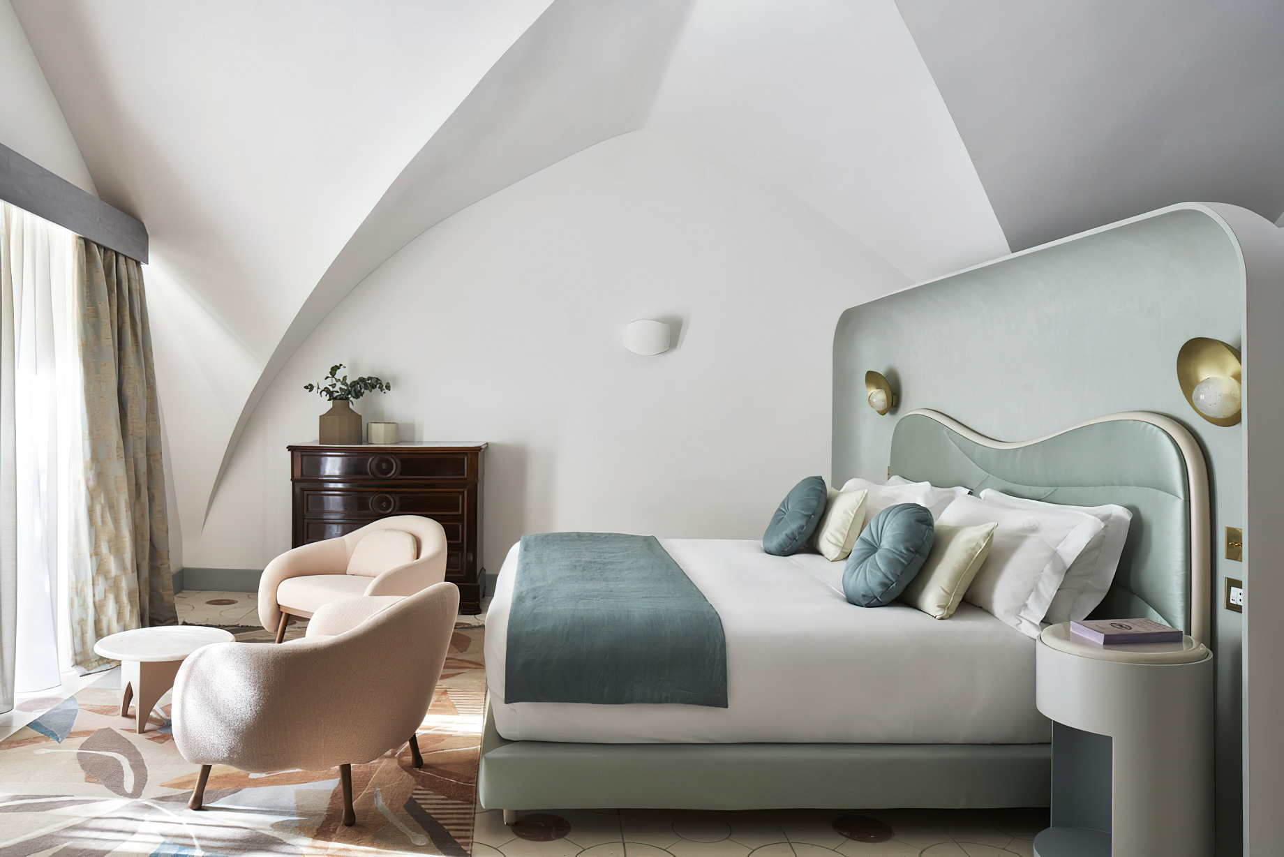 Palazzo Avino Hotel – Amalfi Coast, Ravello, Italy – Guest Suite