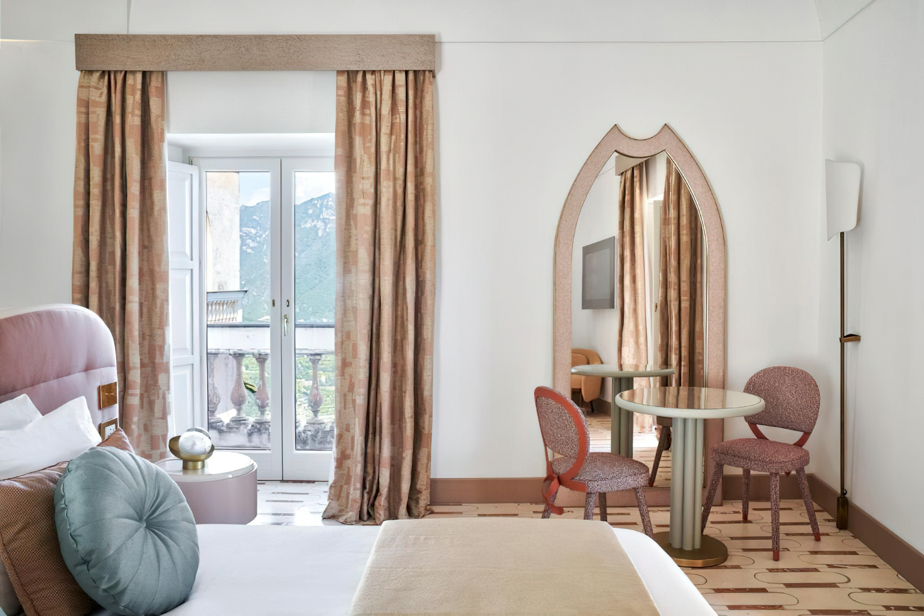 Palazzo Avino Hotel – Amalfi Coast, Ravello, Italy – Coral Deluxe Suite with Sea view and Terrace