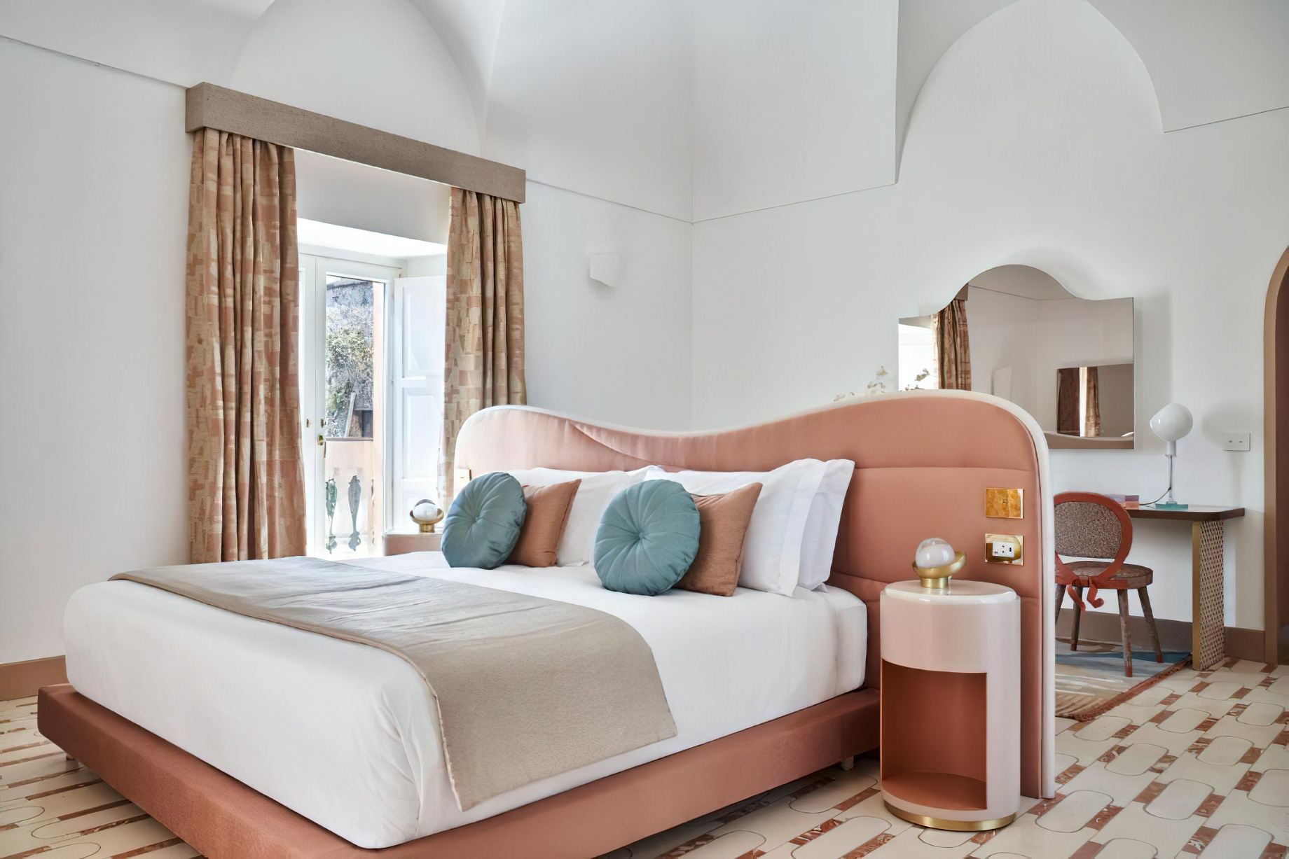 Palazzo Avino Hotel – Amalfi Coast, Ravello, Italy – Coral Deluxe Suite with Sea view and Terrace