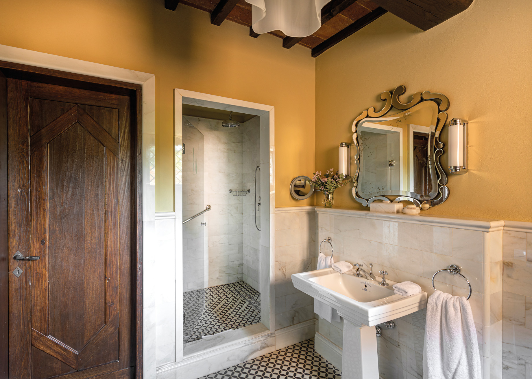 Castello di Casole, A Belmond Hotel, Tuscany – Casole d’Elsa, Italy – Junior Suite Deluxe Bathroom