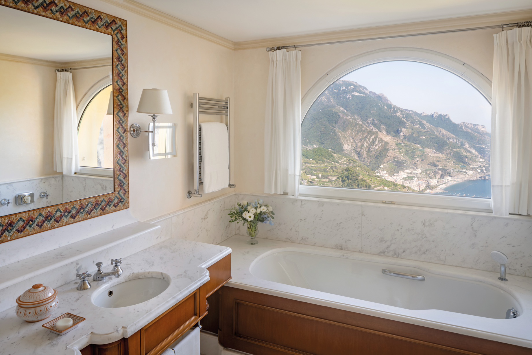 Caruso, A Belmond Hotel, Amalfi Coast – Ravello, Italy – Guest Bathroom