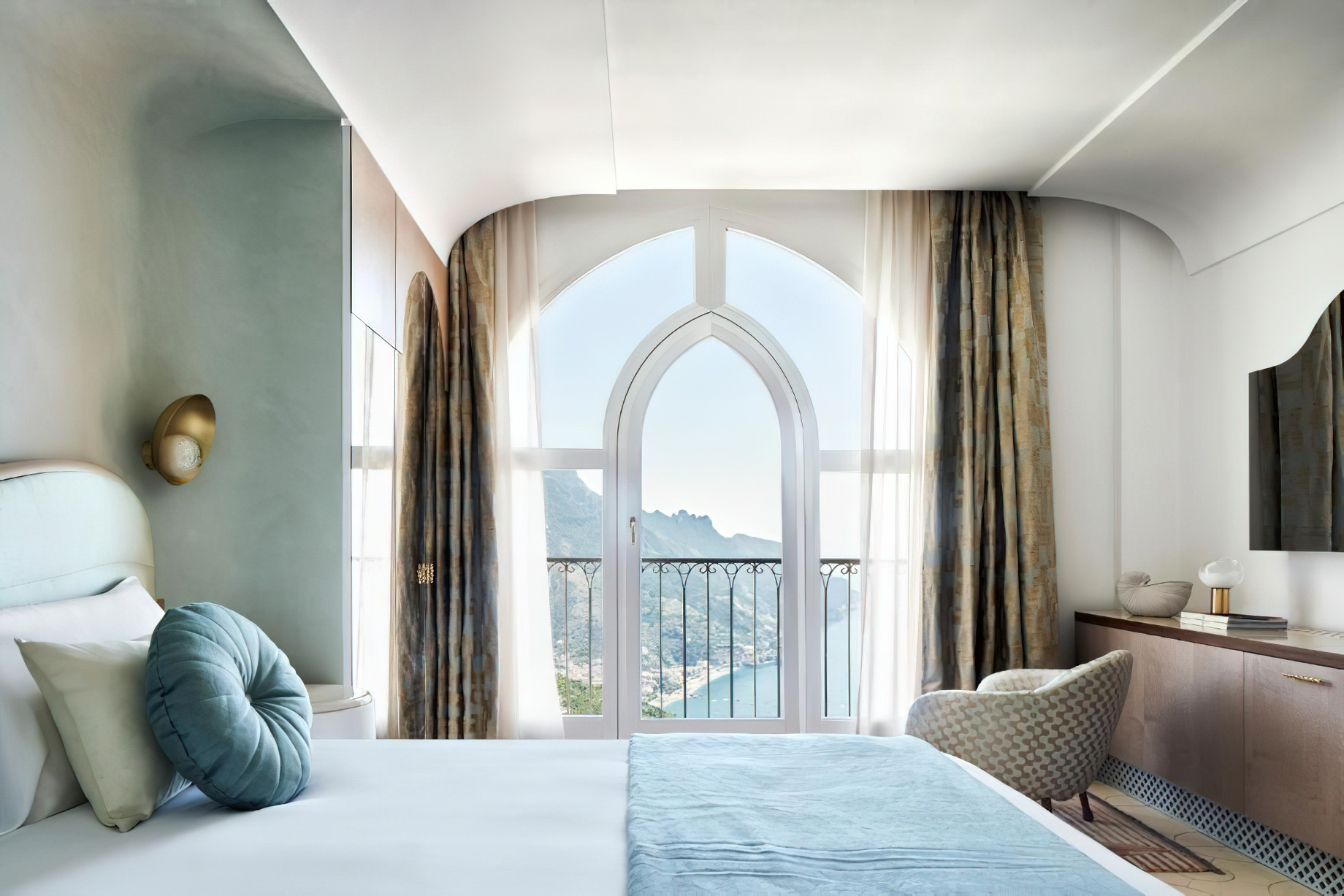 Palazzo Avino Hotel – Amalfi Coast, Ravello, Italy – Aquamarine Deluxe Sea View Room
