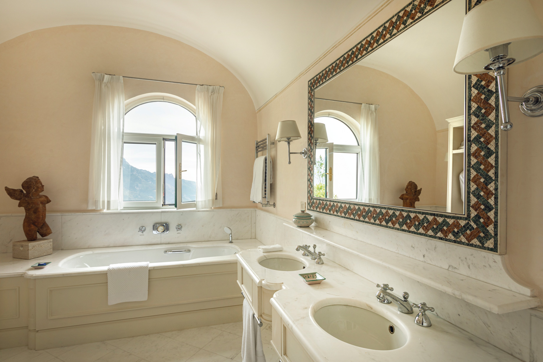 Caruso, A Belmond Hotel, Amalfi Coast – Ravello, Italy – Guest Bathroom