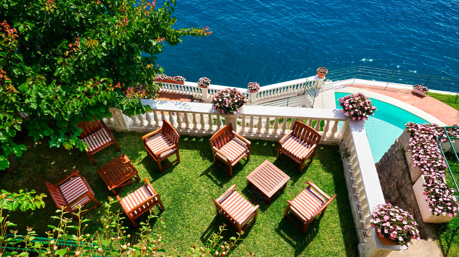 Palazzo Avino Hotel – Amalfi Coast, Ravello, Italy – Beach-Club