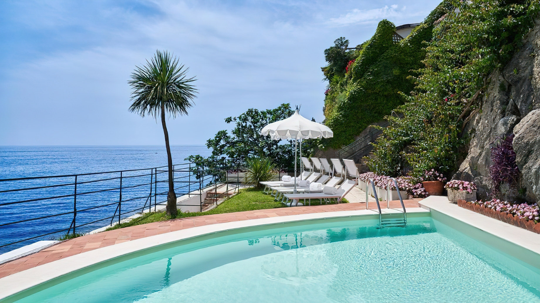 Palazzo Avino Hotel – Amalfi Coast, Ravello, Italy – Beach-Club