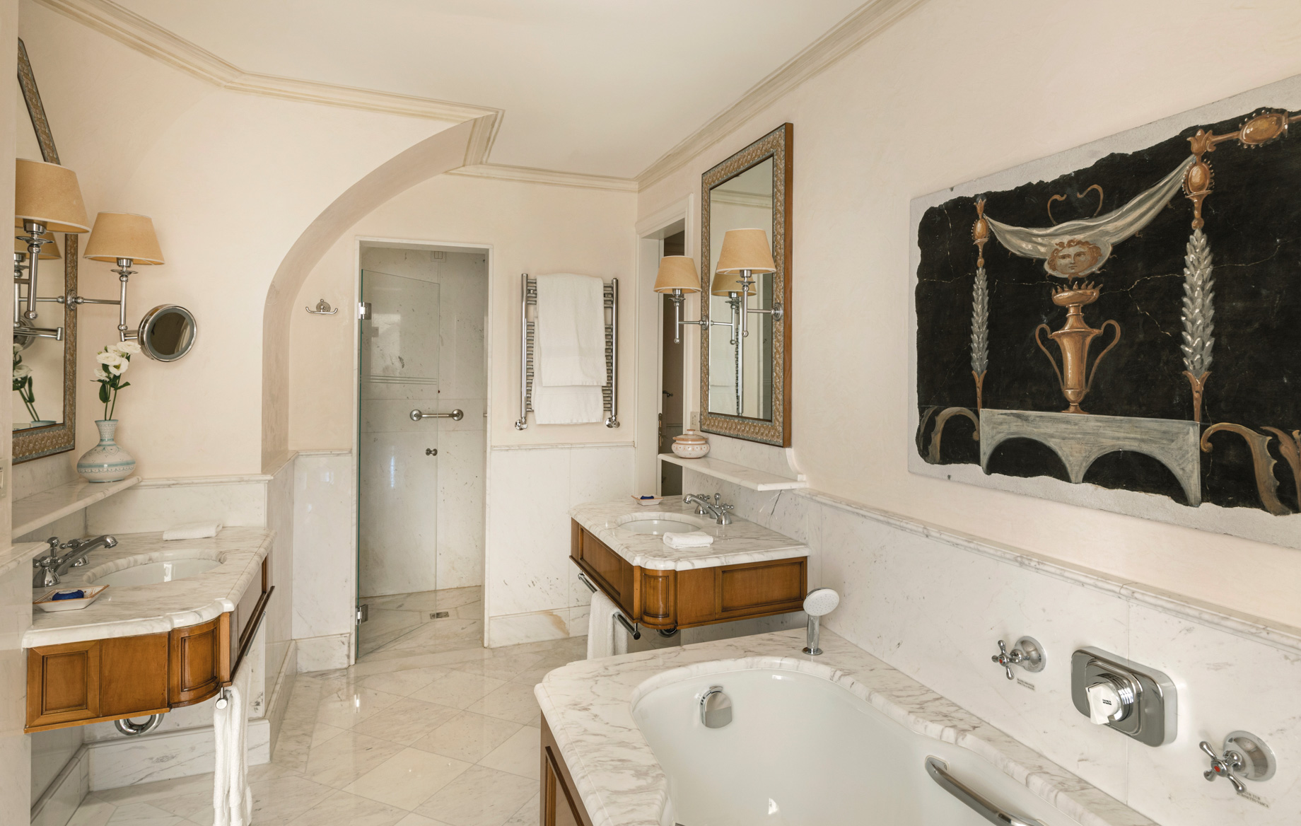 Caruso, A Belmond Hotel, Amalfi Coast – Ravello, Italy – Guest Bathroom