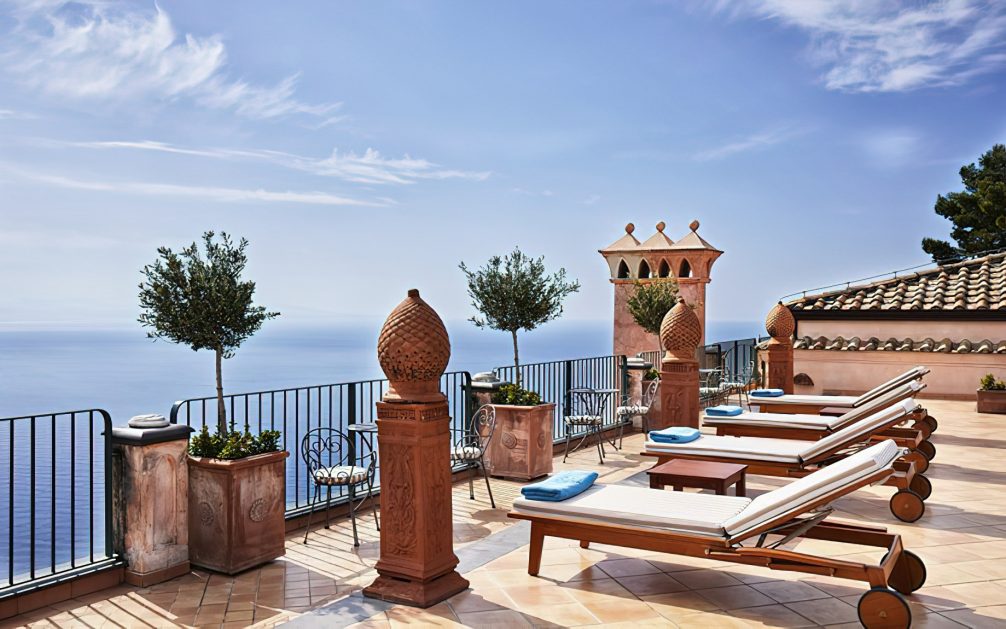 Palazzo Avino Hotel - Amalfi Coast, Ravello, Italy - Ocean View Terrace