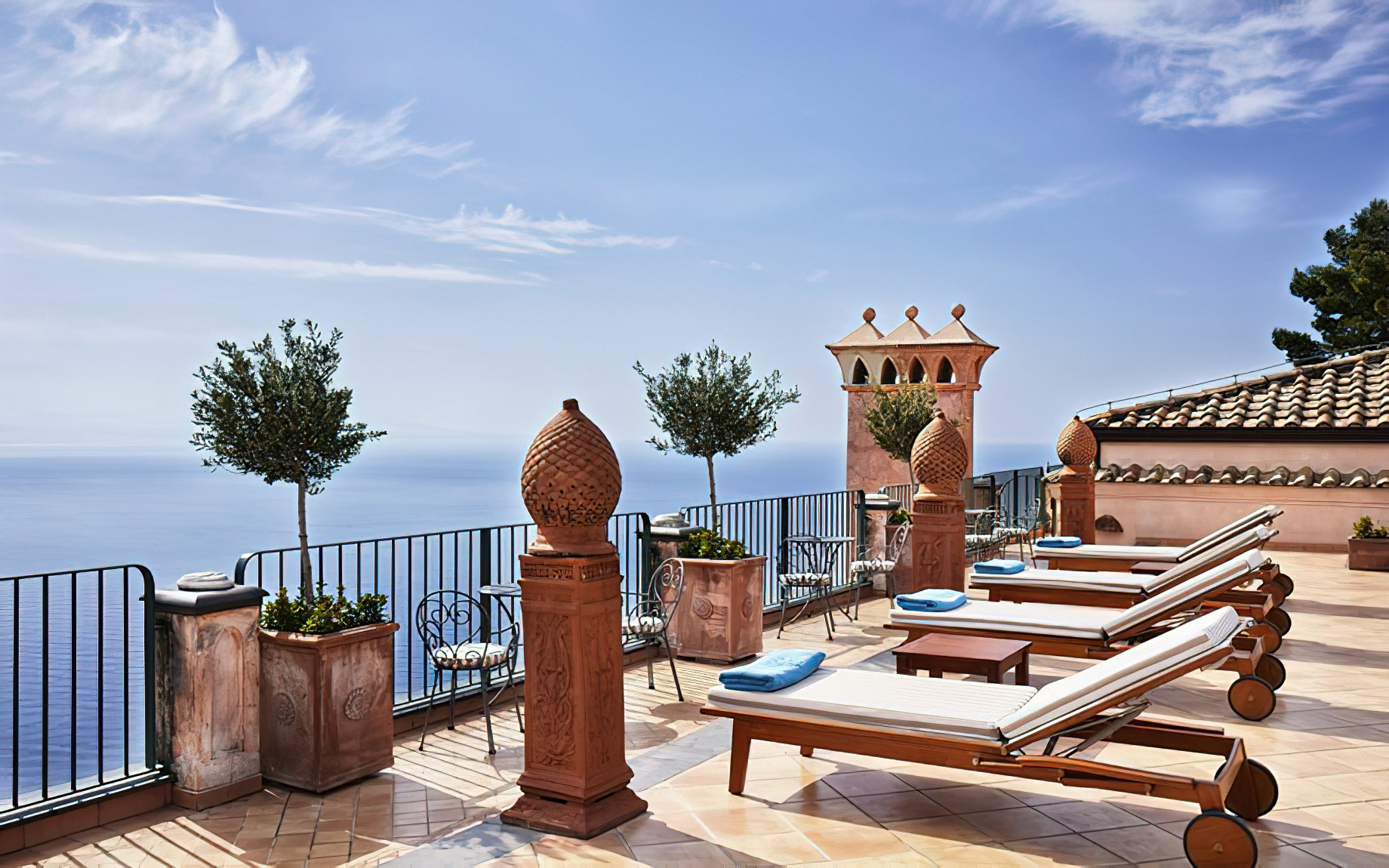 Palazzo Avino Hotel – Amalfi Coast, Ravello, Italy – Ocean View Terrace