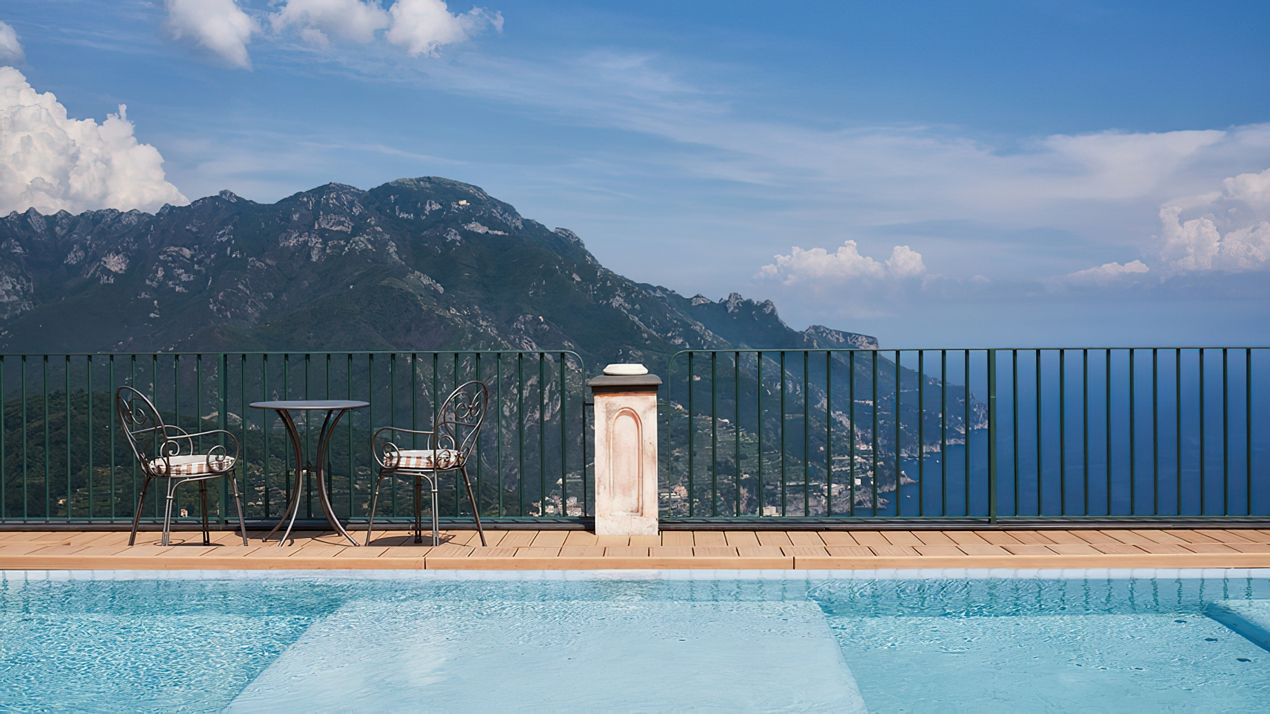 Palazzo Avino Hotel - Amalfi Coast, Ravello, Italy - Pool Ocean View