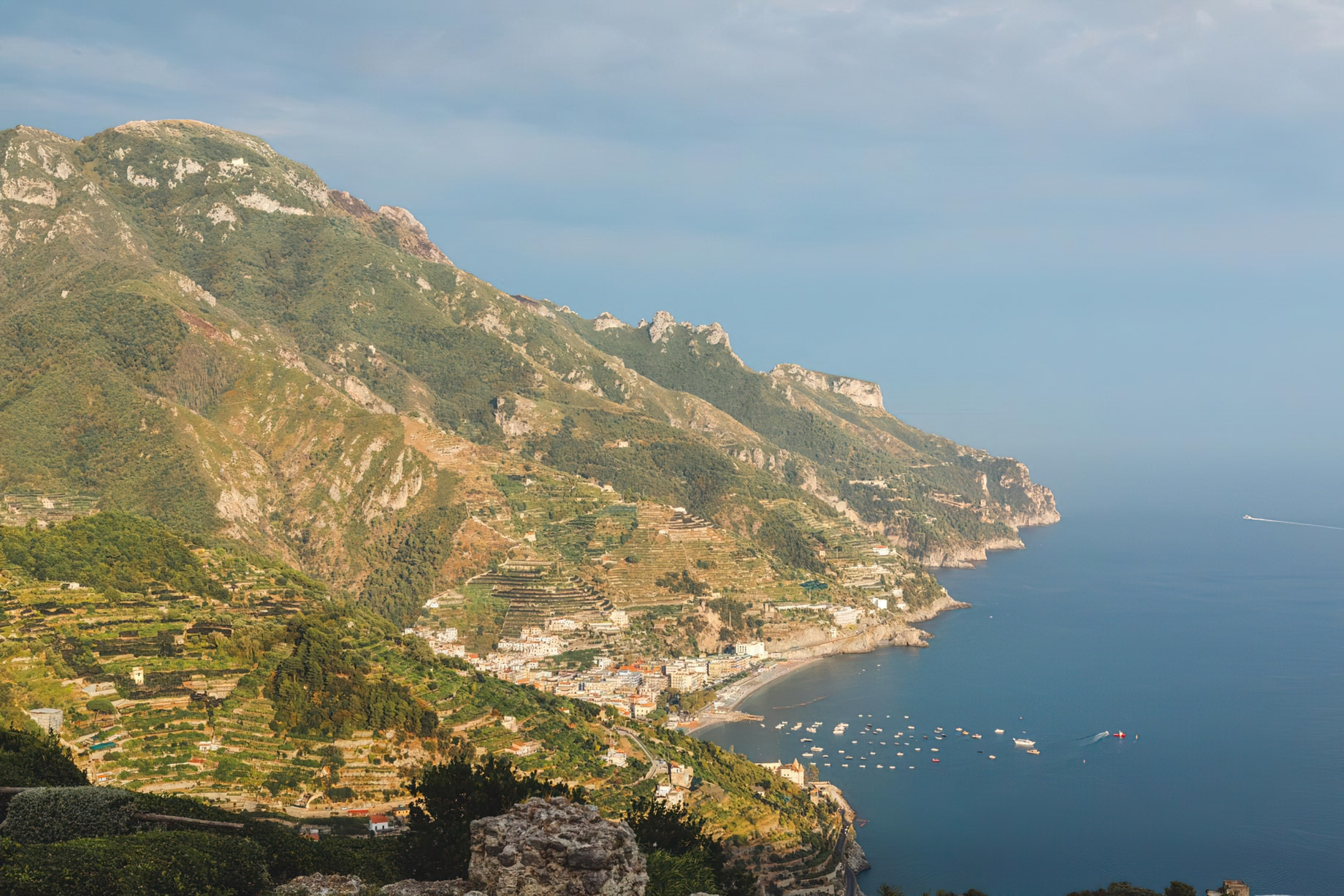 Caruso, A Belmond Hotel, Amalfi Coast - Ravello, Italy - Amalfi Coast Aerial View