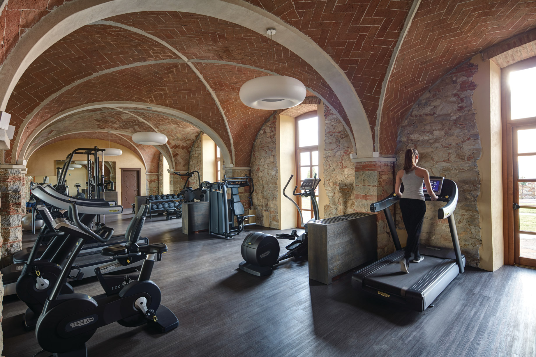 Castello di Casole, A Belmond Hotel, Tuscany - Casole d'Elsa, Italy - Gym