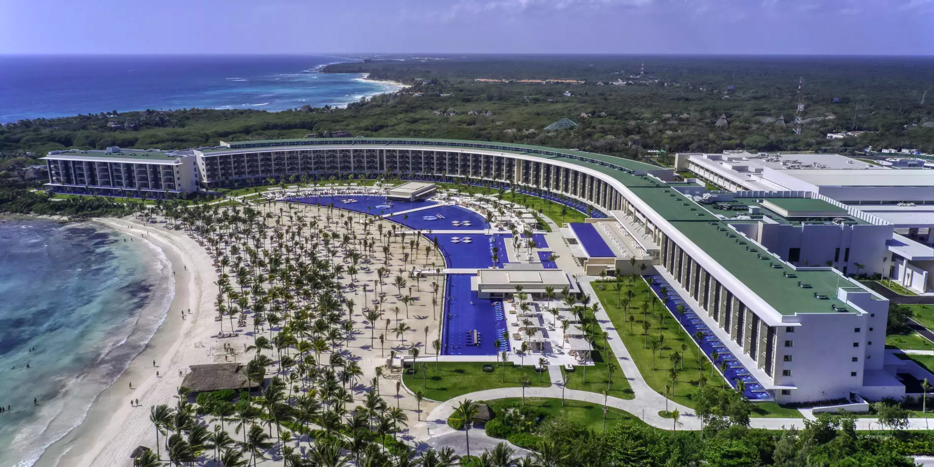 Barceló Maya Riviera Adults Only Resort – Xpu-Ha, Mexico – Aerial View