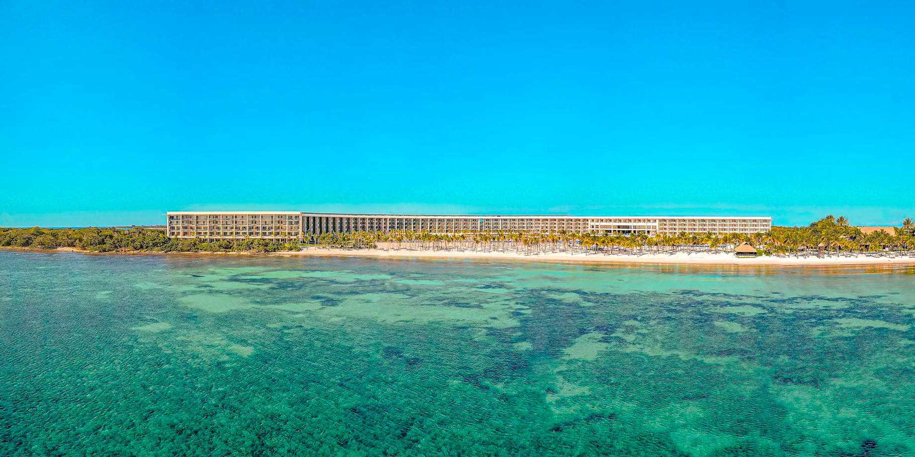 Barceló Maya Riviera Adults Only Resort – Xpu-Ha, Mexico - Resort Beach View