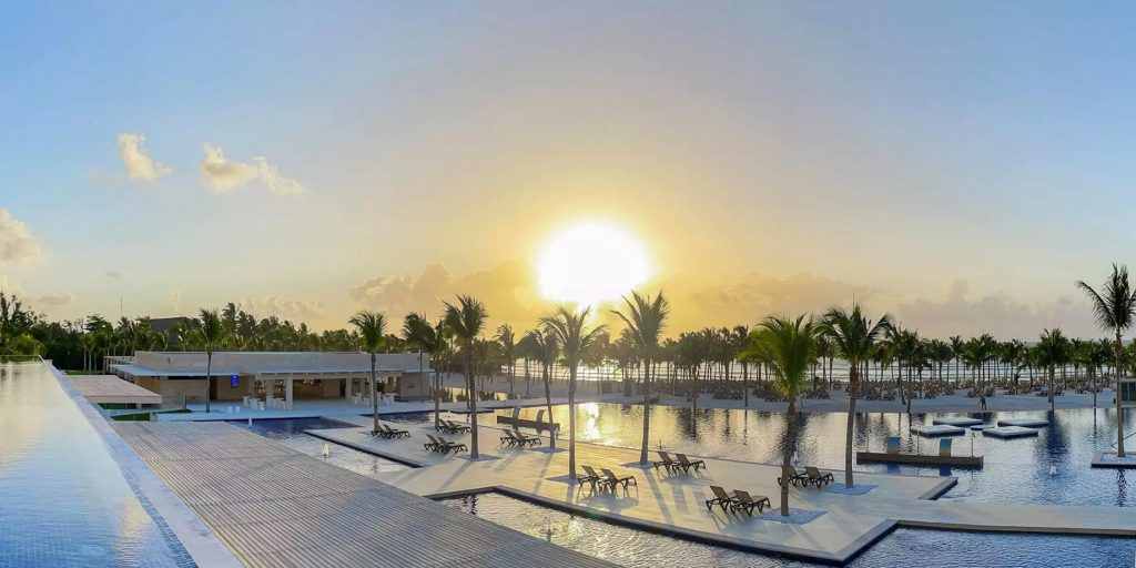 Barceló Maya Riviera Adults Only Resort – Xpu-Ha, Mexico - Pool Sunset