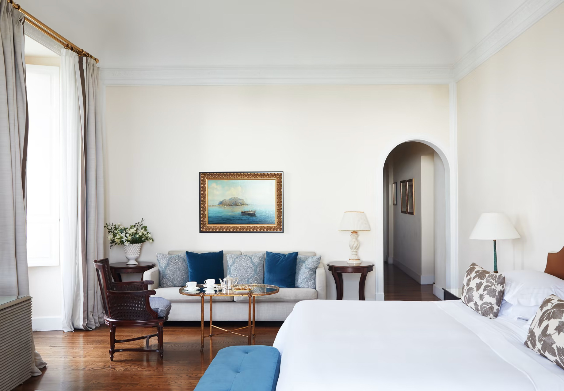 092 – Grand Hotel Timeo, A Belmond Hotel – Taormina, Italy – Deluxe Sea View Junior Suite