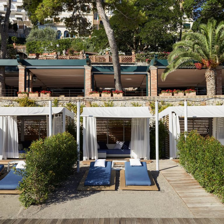 160 – Grand Hotel Timeo, A Belmond Hotel – Taormina, Italy – Beach Cabanas