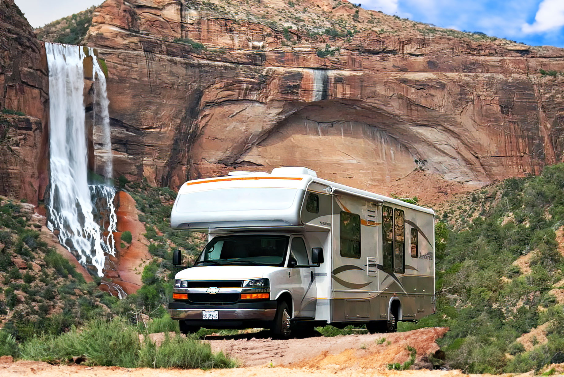 RV Camping - Grand Canyon National Park, Arizona, USA