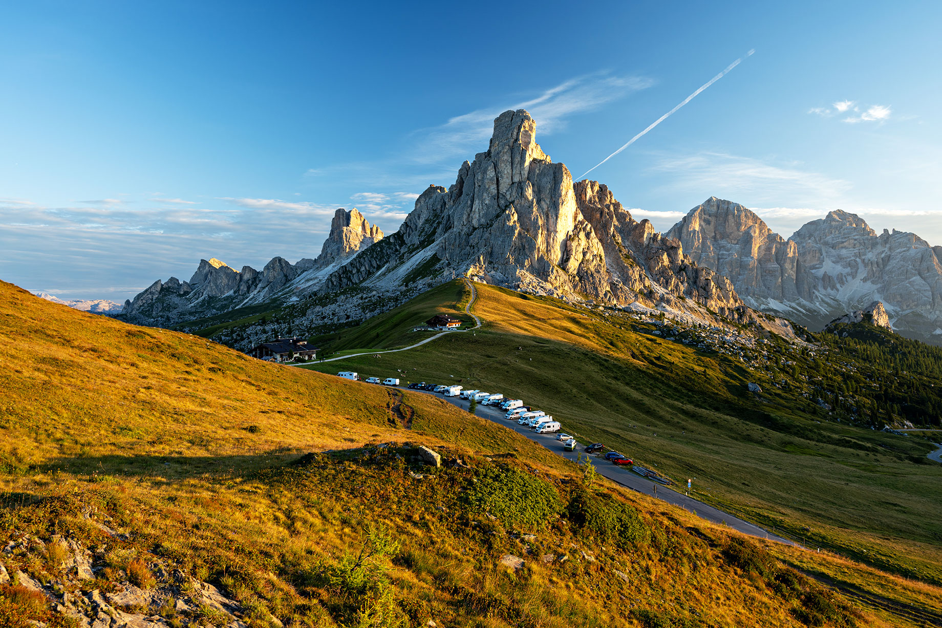 Sunrise at Passo Giau – Dolomites, Italy