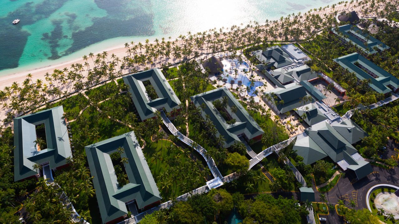 Barceló Bávaro Beach Hotel Grand Resort - Punta Cana, Dominican Republic - Aerial View